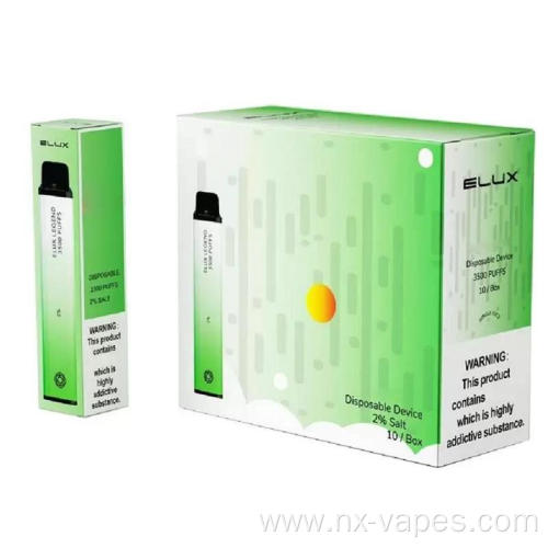 Elux Legend 3500 Puff Disposable Vape